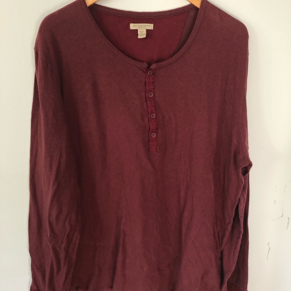 Men’s Burberry henley